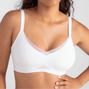 Honeylove White Wireless Bra